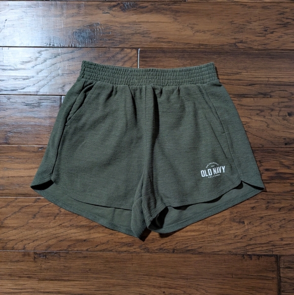 Old Navy Pants - Old Navy lounge shorts olive green size small